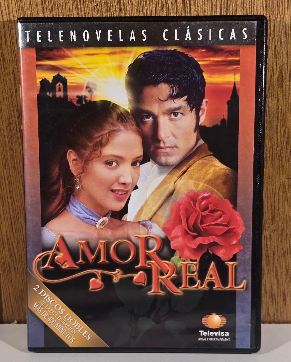 Amor Real Telenovelas Clásicas DVD 2-Disc Televisa Spanish TV Series
